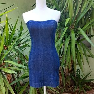 Joe's Jeans Denim Mini Denim Dress